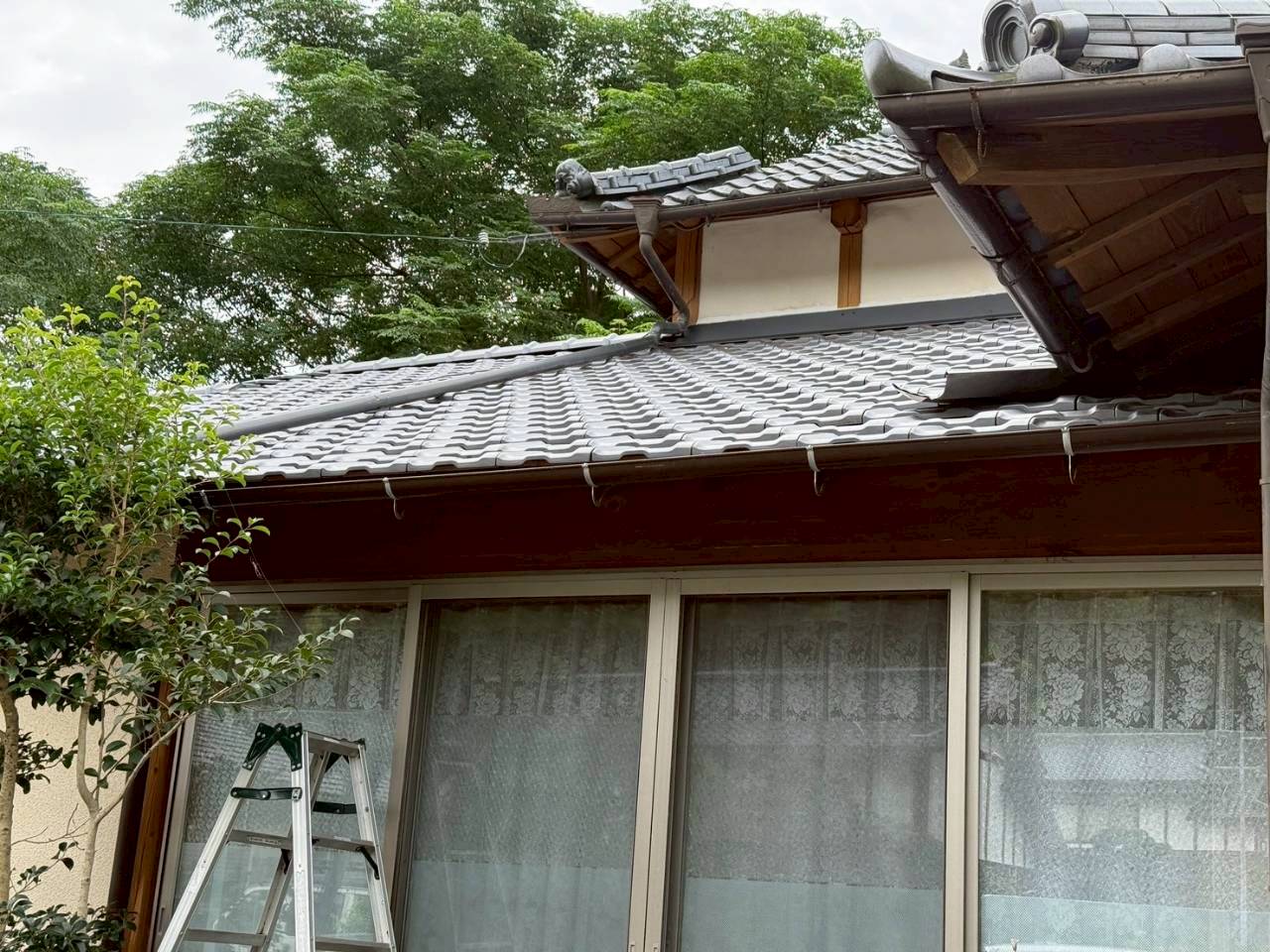 軒樋交換　工事後